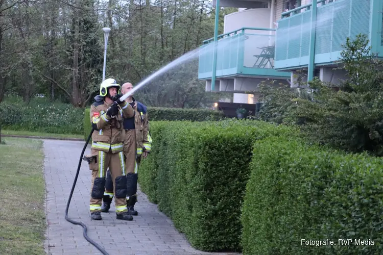 Brand op balkon van appartementencomplex in Hoofddorp