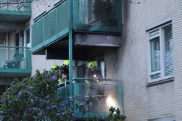 Brand op balkon van appartementencomplex in Hoofddorp
