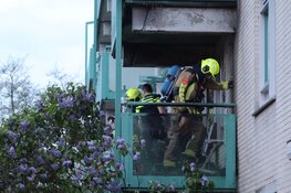 Brand op balkon van appartementencomplex in Hoofddorp