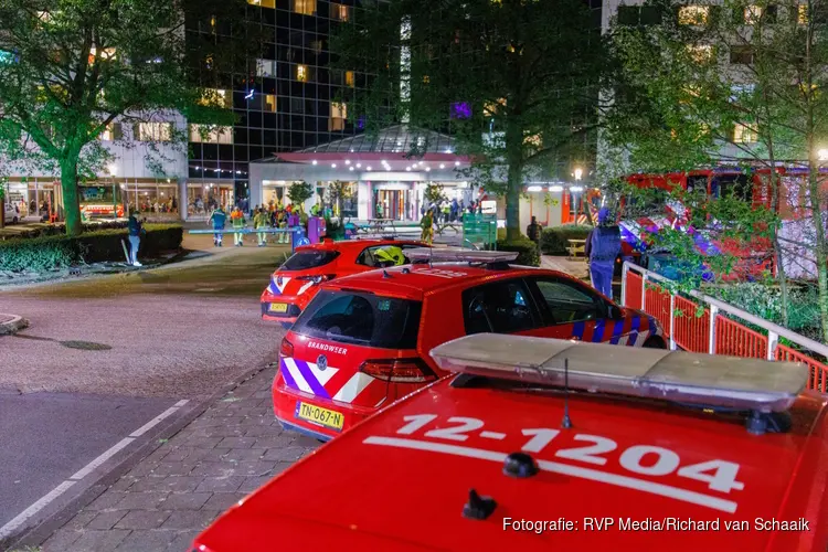 AZC ontruimd na flink gaslek. Grip 1 afgekondigd en pand ontruimd