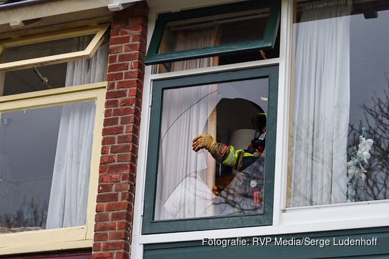 Brand in woning aan Koegrasstraat snel onder controle
