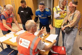 Veiligheidsregio oefent opvang van slachtoffers na vliegtuigongeval