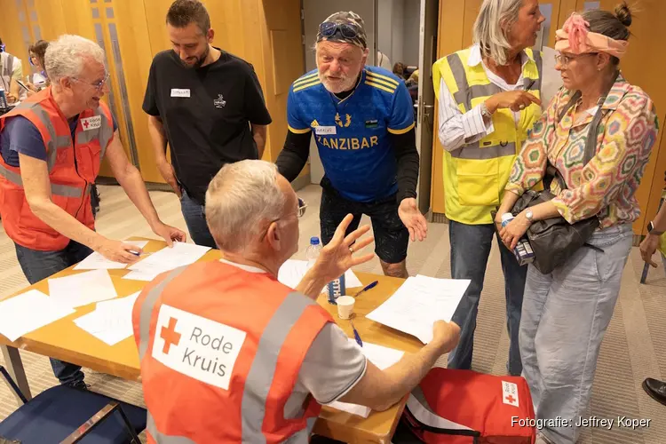 Veiligheidsregio oefent opvang van slachtoffers na vliegtuigongeval