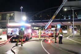 Brandweer rukt uit voor brand bij hotel op Schiphol