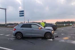 Flinke schade na ongeval op Schipholweg in Lijnden