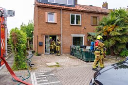 Brand op dak tijdens verbouwingswerkzaamheden in Zwanenburg