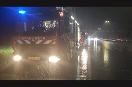 Auto te water bij eenzijdig ongeval Lijnden