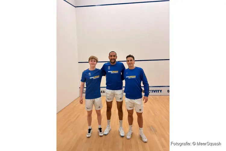 MeerSquash uitgeschakeld in Play-Offs