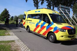 Scooterrijder gewond na aanrijding met auto
