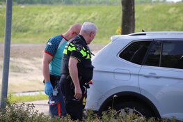 Fatbike botst tegen auto in Hoofddorp