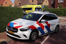 Fatbike botst tegen auto in Hoofddorp