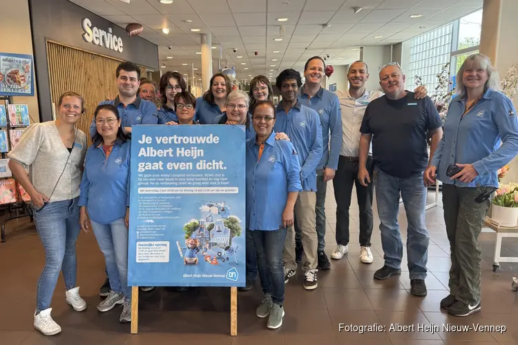 Albert Heijn Nieuw-Vennep straks weer als nieuw