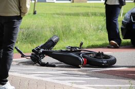 Meisje op fatbike gewond na aanrijding met scooter