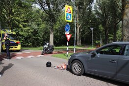 Meisje op fatbike gewond na aanrijding met scooter