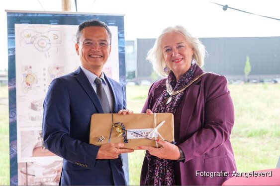 MEAN WELL Europe markeert start bouw op De President in Hoofddorp