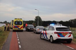 Wielrenner ernstig gewond na aanrijding met auto