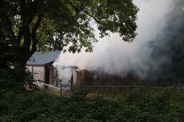 Flinke brand in pand langs N520