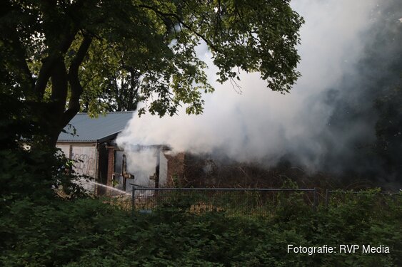 Flinke brand in pand langs N520