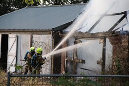 Flinke brand in pand langs N520