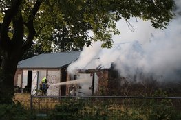 Flinke brand in pand langs N520