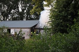 Flinke brand in pand langs N520