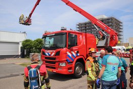 Weer brand bij wasserij in Nieuw-Vennep