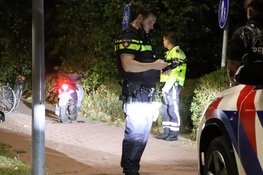 Scooterrijder aangehouden na eenzijdig ongeval
