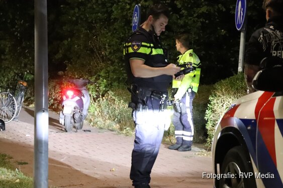 Scooterrijder aangehouden na eenzijdig ongeval