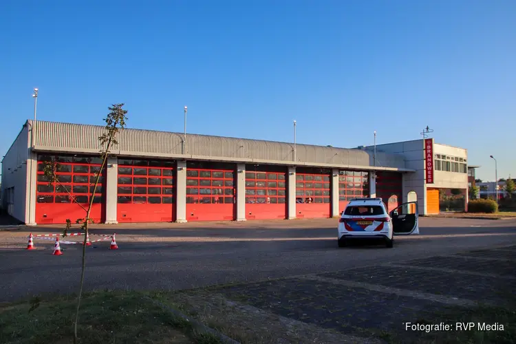 Verdachten na achtervolging aangehouden voor inbraak in brandweerkazerne