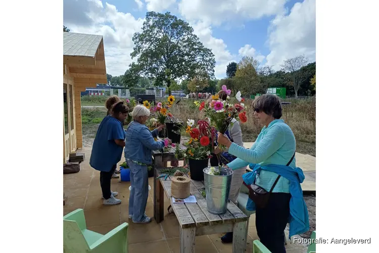 Nazomeren op open dag van de Wickevoorter Stadsboeren
