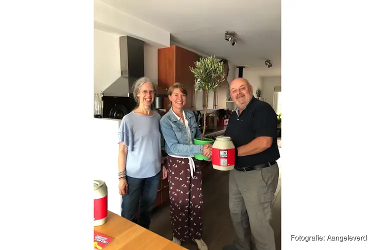 Bart de Bruin 50 jaar vrijwilliger voor de Nierstichting
