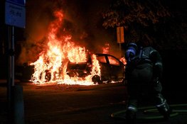 Twee auto’s volledig in lichterlaaie in Uithoorn