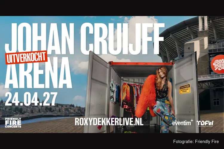 Roxy Dekker verkoopt concert Johan Cruijff ArenA binnen enkele minuten uit