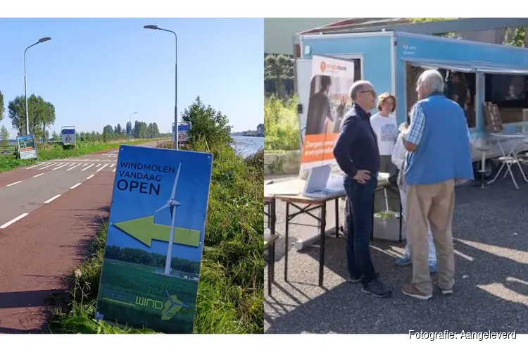 Bezoek windmolen de Pionier van Meerwind en het Energieloket tijdens de Open Energiedag op 19 september 2026!