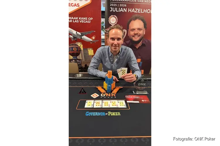 Robert Hessels uit Hoofddorp kwalificeert zich voor de finale!