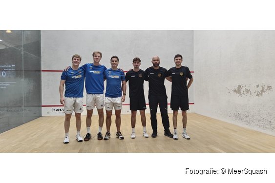 Tweede zege voor 'MeerSquash mannen