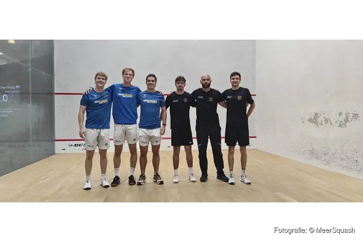 Tweede zege voor 'MeerSquash mannen