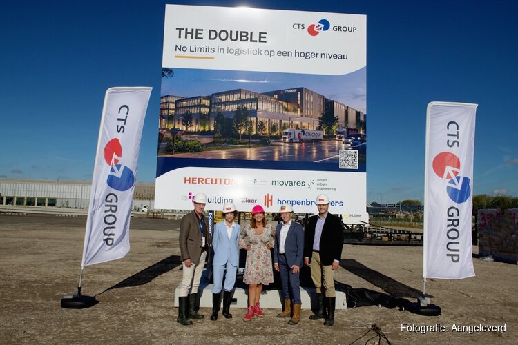 CTS GROUP slaat eerste paal voor uniek dubbellaags nieuwbouwproject 'The Double' op Schiphol Trade Park