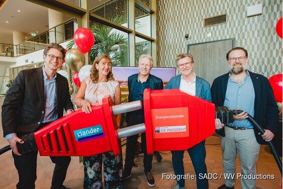 Feestelijke livegang energiehub De President