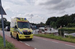 Motorrijder gewond na val in Cruquius