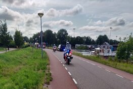 Motorrijder gewond na val in Cruquius