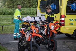 Motorrijder gewond na botsing met boom in Spaarnwoude
