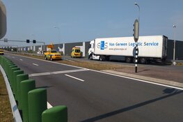 Waterwolftunnel bij Aalsmeer dicht door ongeluk