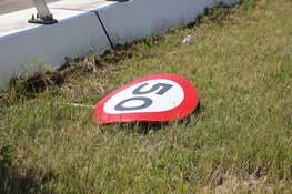 Klassieke auto betrokken bij ongeluk A200