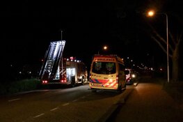 Auto te water in Aalsmeer