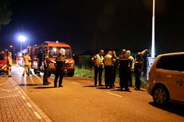 Auto te water in Aalsmeer