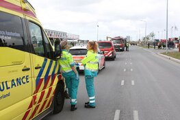 Pallet met batterijen in brand bij bedrijf Rozenburg