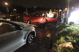 Gewonde bij ongeluk Zwaanshoek