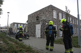 Rook uit gebouw blijkt afkomstig van CV-ketel