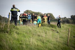 Man te water geraakt bij Zijkanaal F in Halfweg